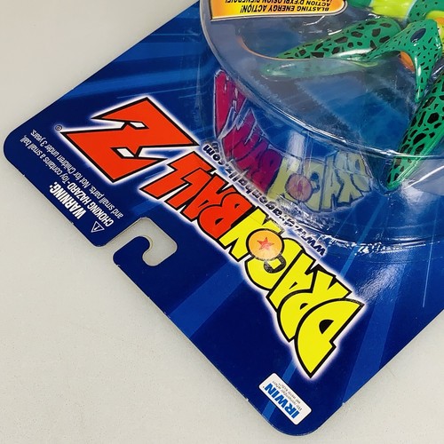 2001 Dragonball Z IMPERFECT CELL Figure With Blasting Energy Action Package Wear - Picture 5 of 6