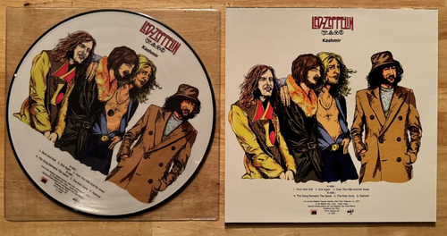 33 LP PICTURE DISC LED ZEPPELIN KASHMIR MEXICO FAN CLUB - Picture 2 of 2