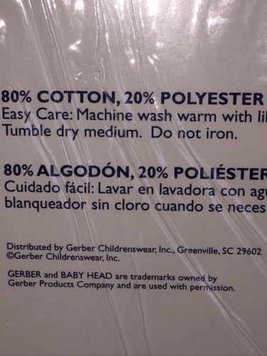 Gerber Infants Cotton Blend Blue Hooded Towel & Washcloths Bath Set Pup Design - Picture 7 of 7