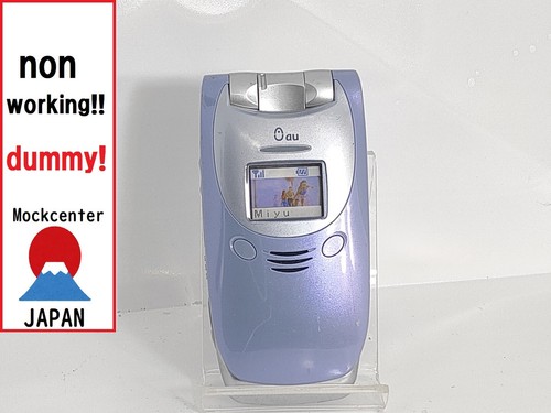 【dummy!】Japan's quirky cell phone A5303H purple HITACHI non-working cellphone - 第 1/3 張圖片