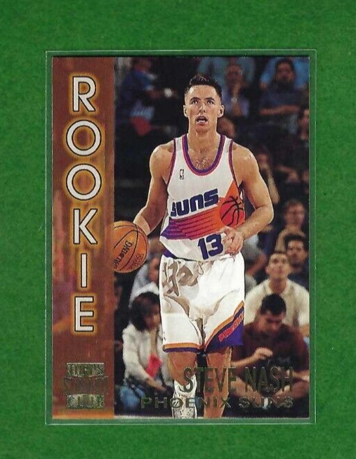 1996-97 Topps Stadium Club Steve Nash Suns Rookie Card #R12 RC