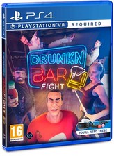 PS4 Spiel Drunkn Bar Fight Playstation VR Zubehör wird benötigt NEUWARE