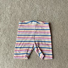 HANNA ANDERSSON GIRLS SHORTS, 90, 2-3, SOFT COTTON, PULLON, STRIPED
