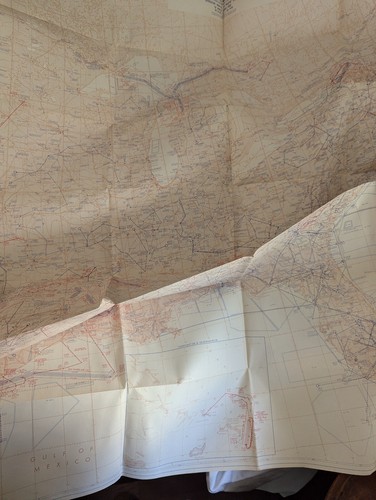 USAF USN Flip Low Altitude High Speed Training Route Chart map Nov 1965 - Picture 1 of 7