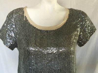 NEW M Anthropologie Channeled Ciel Top By Carnation Lily Lily Rose RARE Silk