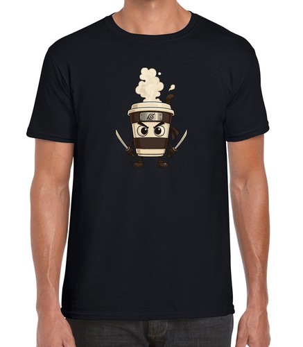 Cappuccino Assassino Italian Brainrot Meme Printed Cotton T-Shirt Top Tee Viral - Bild 4 von 4