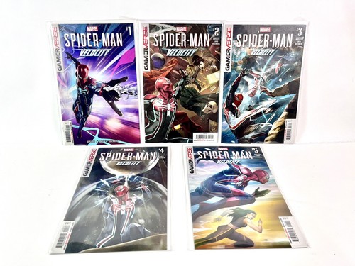 Marvel Comics SpiderMan Gamerverse Velocity #1-5 2019-2020 Bagged & Boarded