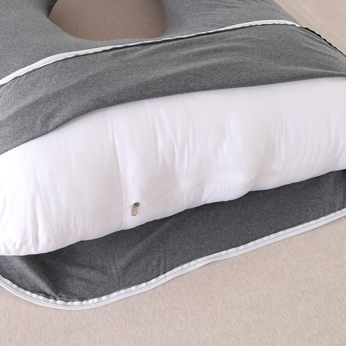 Pregnancy Pillows J/U Shaped Full Body Maternity Pillow for Pregnant Support - Picture 101 of 160