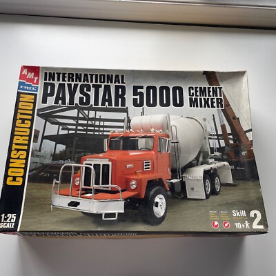 AMT / ERTL INTERNATIONAL PAYSTAR 5000 CEMENT MIXER SEMI TRUCK  NOB SEALED PARTS 