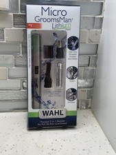 Wahl 5640-1001N Lithium 2 in 1 Trimmer Kit  ~ Silver #173 BRAND NEW
