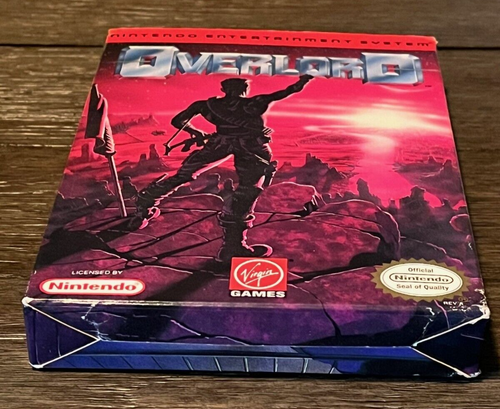 NES Nintendo Overlord by Virgin Games CIB Cart Instructions Box & Poster - LQQK - Picture 6 of 10