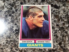 Dan Goich 1974 Rookie Topps #102  - VG/EX *DG3