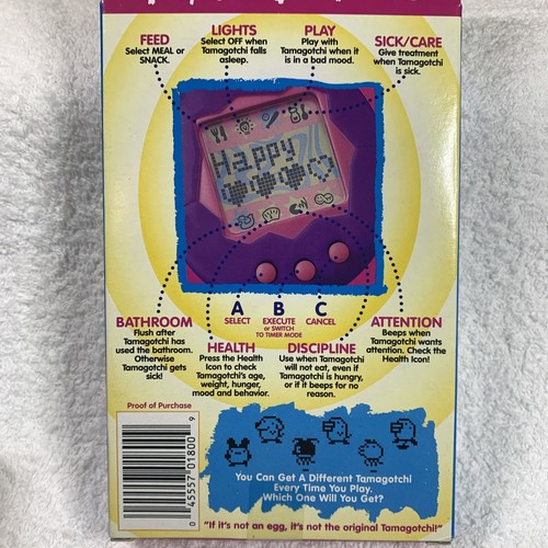 Bandai Tamagotchi Original Box 1997 Rare Army Camouflage Factory Sealed See Pics - Picture 20 of 24