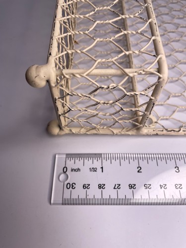 2 Tier Spice Rack Organizer Metal Shabby Chic for Cabinet, Door or Countertop - Picture 8 of 8