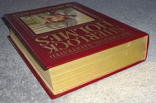 The Original Sherlock Holmes Sir Arthur Conan Doyle Red Bonded Leather Hardcover - Bild 4 von 10