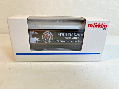 MARKLIN 4415 FRANZISKANER WEISSBIER BEER BOXCAR NIB - RARE - Picture 1 of 6