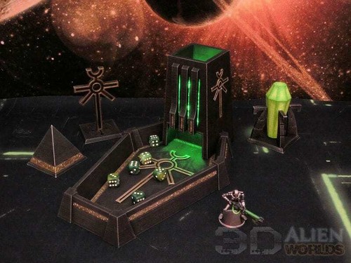 Torre de dados para máquinas para dormir - Mesa Grimdark Wargaming - Imagen 2 de 7