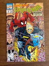 Spider-Man 18 Marvel Larsen Ghost Rider Revenge of the Sinister Six Pt 1 1992
