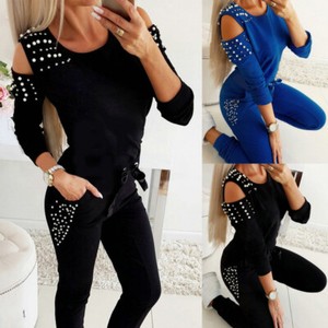 cold shoulder tracksuit