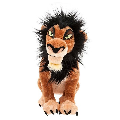 NUEVO Muñeco Juguete Peluche Disney Store Scar El Rey León 14"