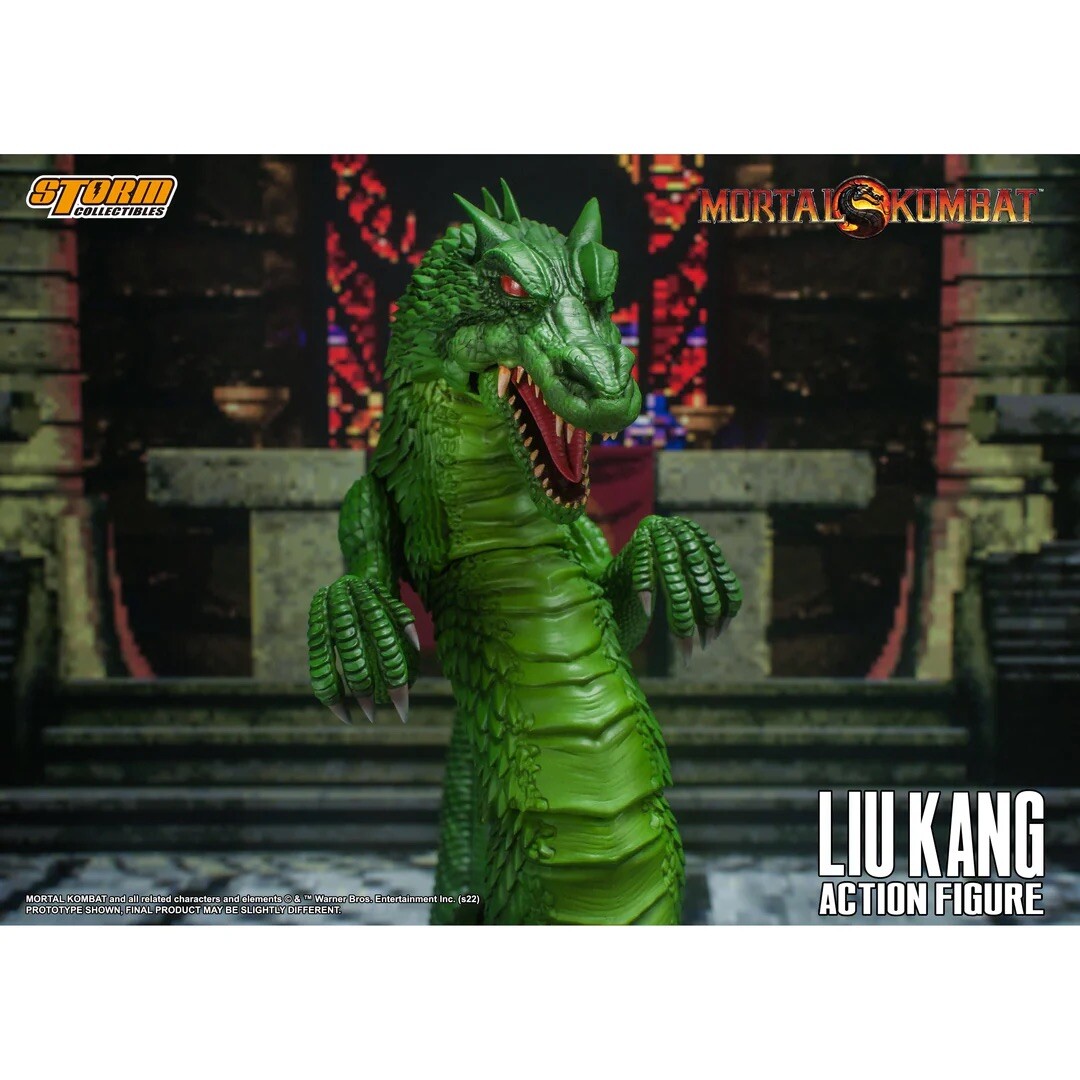 Mortal Kombat Liu Kang with Dragon 1/12 action figure Storm