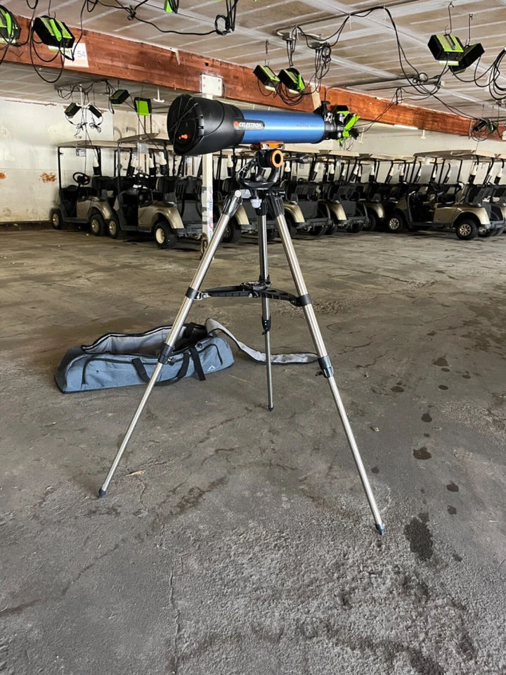 Celestron Inspire 100AZ Refractor Telescope - Image 4 of 4