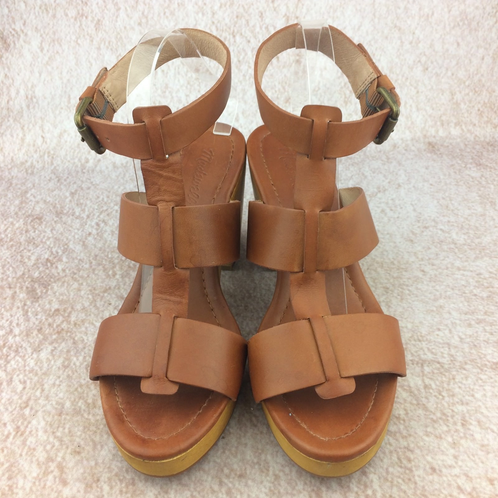 Madewell Irving Sandale Braun Leder Wood Sole Sole Sole Heels SOLD OUT online Größe 9.5 8acb42 Madewell Irving Sandale Braun Leder Wood Sole Sole Sole Heels SOLD OUT online Größe 9.5 8acb42