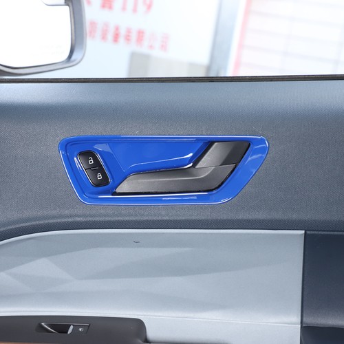 ABS Blue Door Handle Bezel Trim Cover Accent Fits Ford Maverick 2022-2025 - Picture 3 of 21