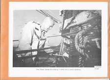 JOHN GLENN CHECKS FRIENDSHIP 7 AFTER 3 ORBIT MISSION NASA PHOTO