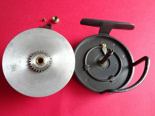 EIN VINTAGE HARDY 4" GOODWIN SEA CENTERPIN REEL VERKAUFT WIE GEFUNDEN - Bild 4 von 6