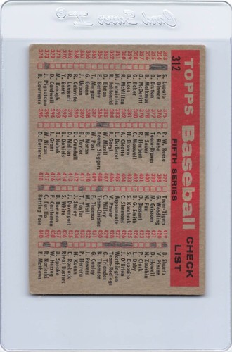 1958 Topps #312 Boston Red Sox Team EX/MT *6254 - Picture 2 of 2
