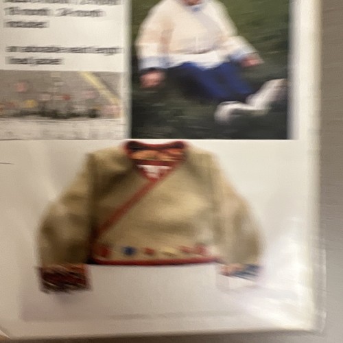 Gooseberry Hill Baby Wrap Jacket Pattern Sizes 6mo 12 mo 18 mo 24 mo Lined - Picture 3 of 4