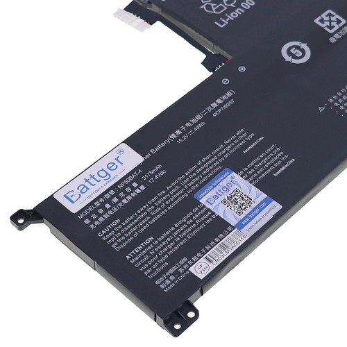 Batterie originali CLEVO per NP50BAT-4 XMG Focus 15 JIANGXIN X15 Machike F117 - Foto 7 di 7
