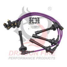 Performance 8.5mm Purple Plug Wire Set For 1992-2002 Acura Honda 1.6 1.8