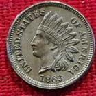 VICUSCOIN - UNITED STATES - ONE CENT - YEAR 1863
