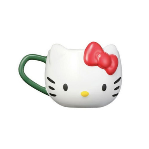 Starbucks Korea 2024 Hello Kitty Kopf Keramiktasse groß 12oz (355ml) - Bild 6 von 8