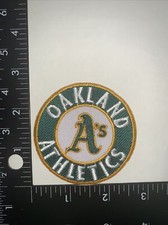 Oakland Athletics iron on patch