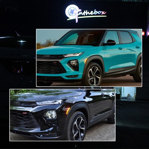 Luces de señalización laterales LED ámbar transparente para Chevy Trailblazer 2021-2025 - Imagen 7 de 9