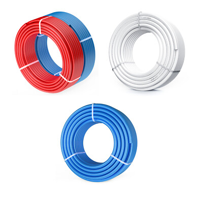 #ad 1 2quot; 3 4quot; 100ft Blue amp; Red PEX A Tubing PEX Pipe for Potable Water with Cutter $86.89