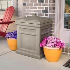 Parcel Drop Box Package Delivery Mailbox Home Outdoor Container Porch Neutral