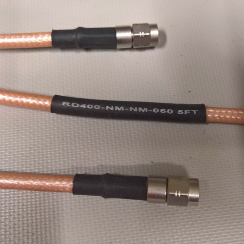 HQ SMA STECKER SILBER M17/128-RG400 Koaxial RF Stecker Hafen Industries - Bild 8 von 16