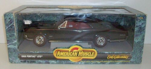Ertl scala 1/18 - 7292 1966 Pontiac GTO BLACK - Foto 3 di 3