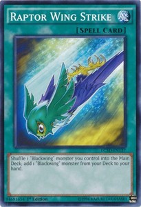 Raptor Wing Strike - LC5D-EN137 - Common - 1st Edition x3 - Near Mint