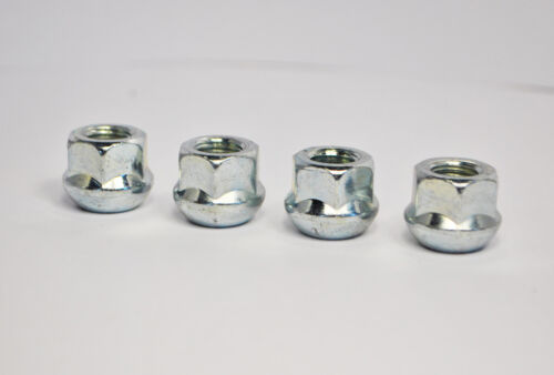 Set 4 X M12 X 1.5 ,19mm Hexagonal Radio Abierto Aleación Tuercas de Ruedas