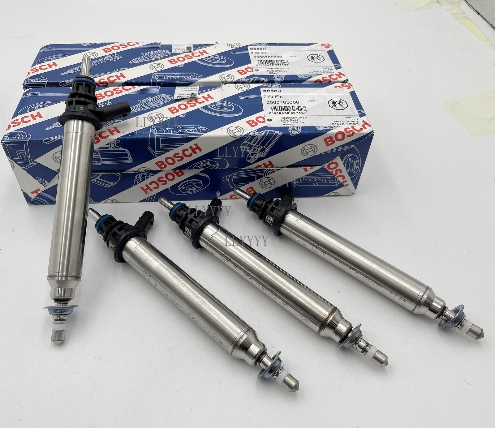 4x Fuel Injector Nozzle A2560705600 For Mercedes Benz W205 W222 W463 X253 W246