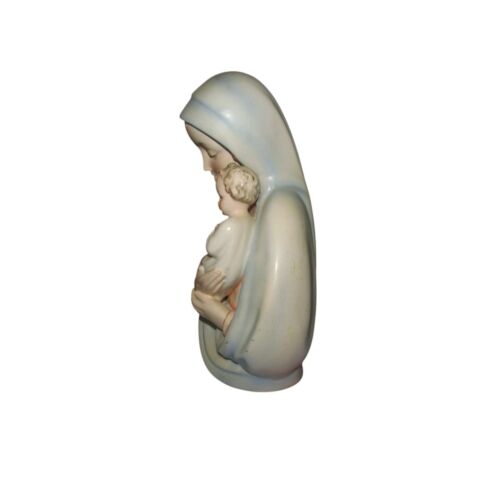 Goebel Madonna and Child Mary Jesus Figurine Bust 1950's HM21 ***Repaired*** - Picture 3 of 7