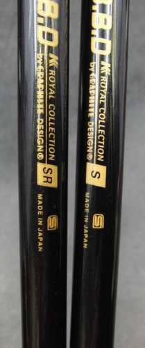Set of 2 Royal Collection BBD 14° 3 & 21° 5 Woods Stiff/Regular Graphite Shafts - Picture 7 of 7