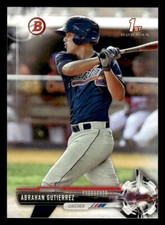 2017 Bowman: Prospects #BP78 Abrahan Gutierrez Card Atlanta Braves