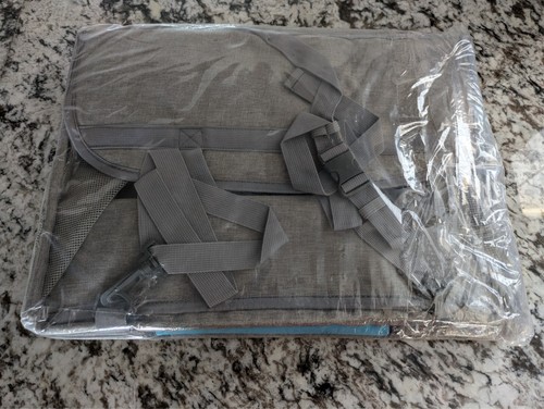 Asiento de coche Henkelion para perros pequeños - gris - Imagen 5 de 6