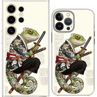Chameleon Lizard Samurai Sword Japan Case Cover Silicone / Shockproof / MagSafe